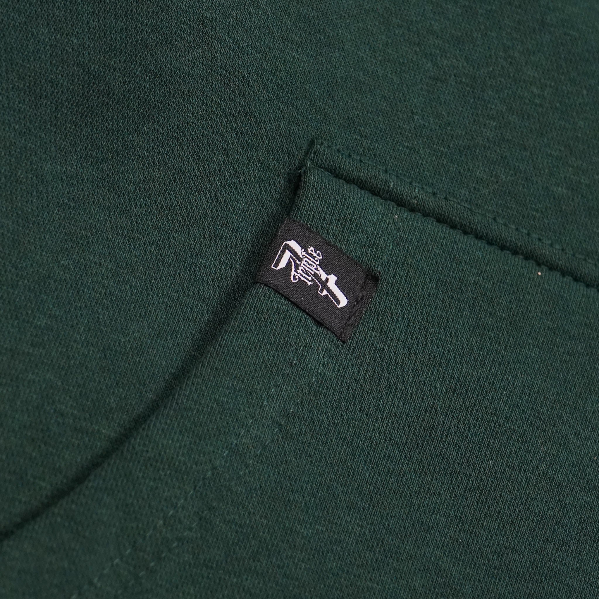 TTDKTL (DARK GREEN ZIP-UP)