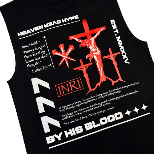 BY HIS BLOOD (BLACK TANK)